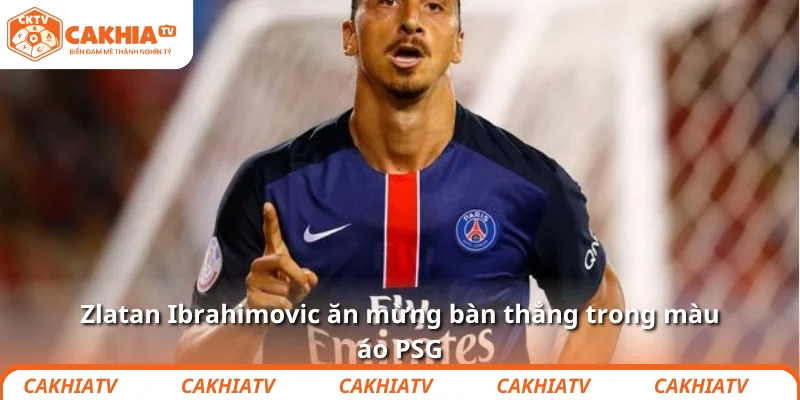 Zlatan Ibrahimovic – Càng bị ghét, càng đá như thần 3 Zlatan Ibrahimovic ăn mừng bàn thắng trong màu áo PSG