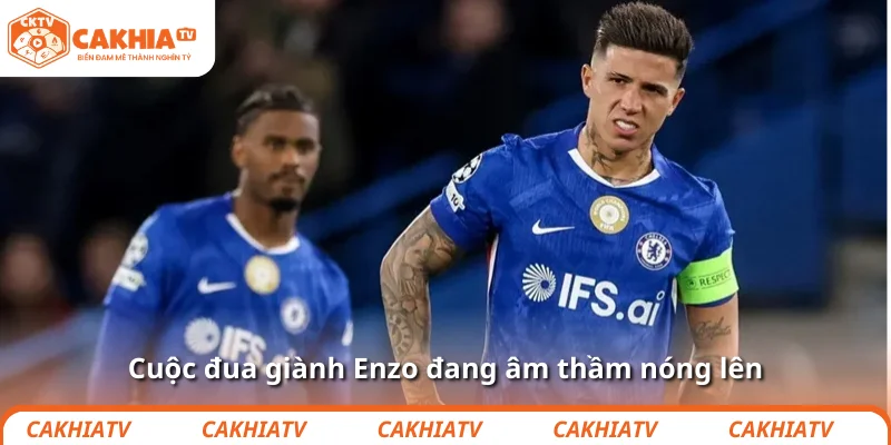 Enzo Fernandez bỏ Chelsea sau thua PSG? Kịch bản không còn xa 3 Cuộc đua giành Enzo đang nóng dần lên